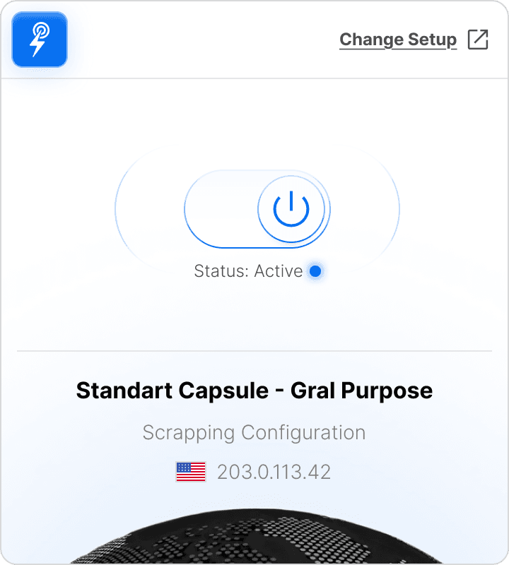 MagneticProxy extension popup preview